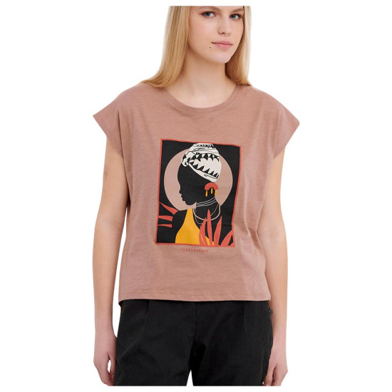 Funky Buddha Γυναικεία κοντομάνικη μπλούζα Funky Buddha Γυναικεία κοντομάνικη μπλούζα